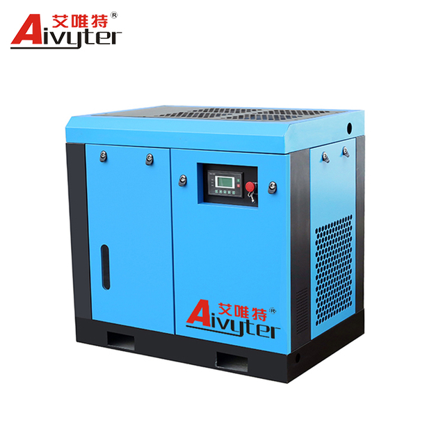 Compresor de aire rotativo pequeño de 7,5 kw Fabricantes de compresores de aire de tornillo de 10 hp