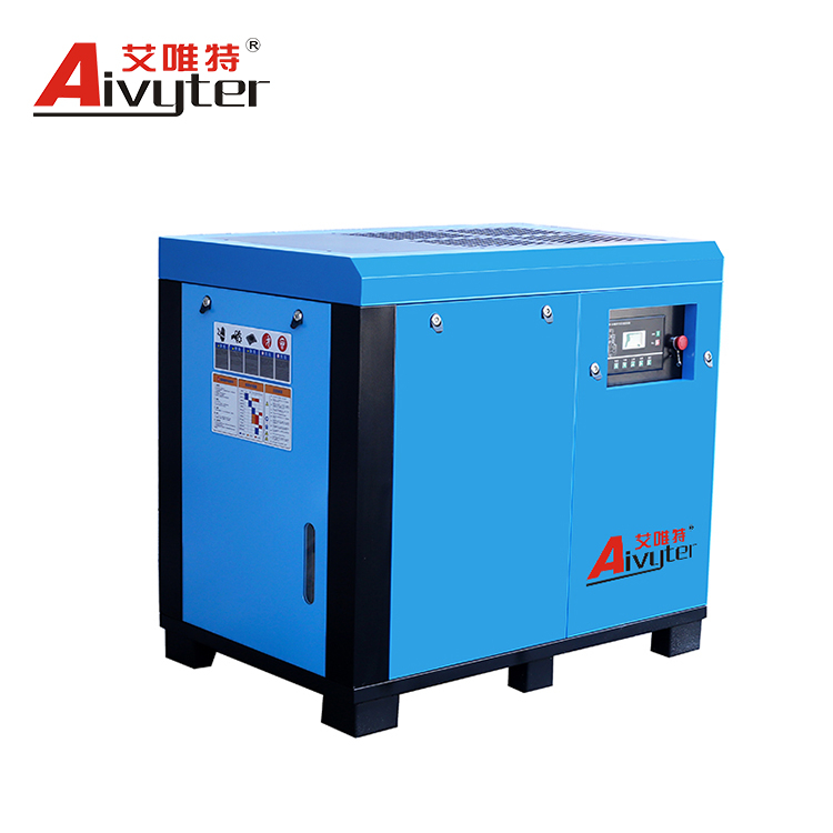 Compresor de aire de tornillo inyectado con aceite de 30KW 40HP 8Bar 