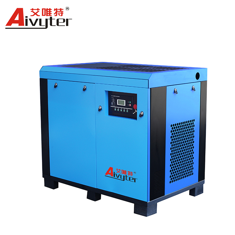 Compresor de aire de tornillo inyectado con aceite de 30KW 40HP 8Bar 