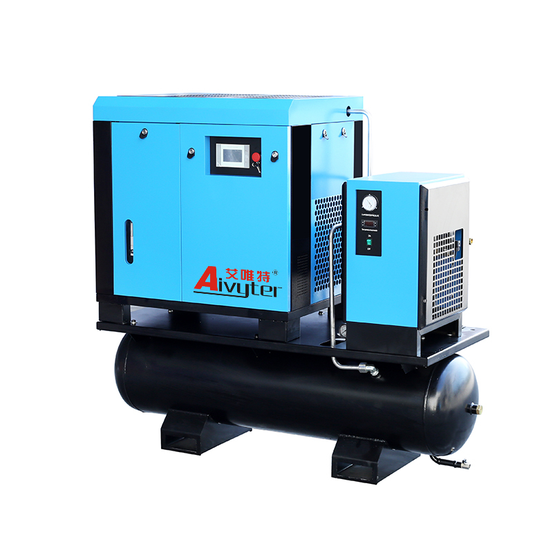 22kw 30hp 16 Bar 4 en 1 compresor de aire de tornillo para máquina de corte por láser