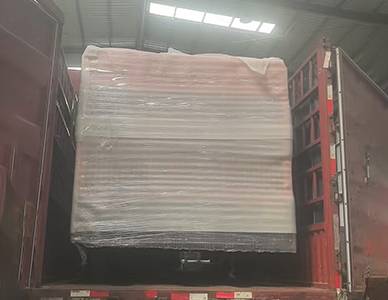 Compresor de aire diésel de 776 cfm enviado al almacén del cliente para exportación por transporte marítimo