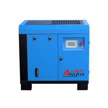 Compresores de aire de tornillo rotativo con inversor de imán permanente de 7.5kW 10Hp