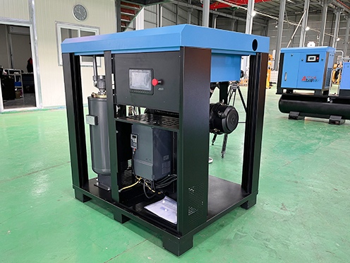 ¿Cuál es la diferencia entre un compresor de frecuencia industrial y un compresor inverter?