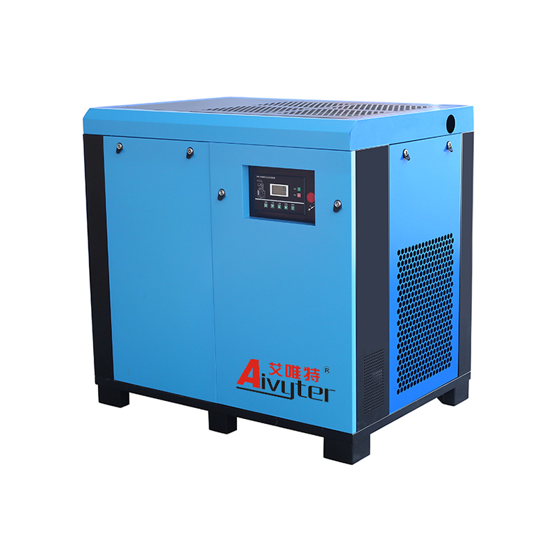 Compresor de aire tipo tornillo doble de velocidad fija de 45kW 60Hp 12Bar