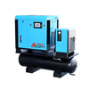 Compresor de aire de tornillo combinado de 22kW 30Hp 15Bar con tanque y secador para corte por láser