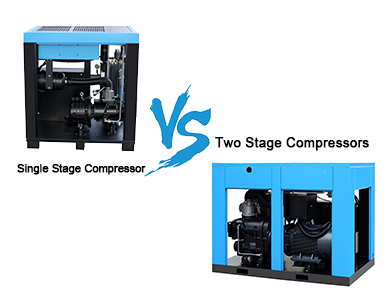 Compresores de una etapa versus compresores de dos etapas